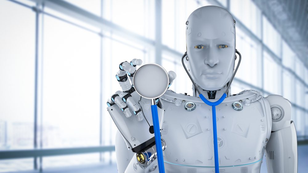 Medical,Technology,Concept,With,3d,Rendering,Robot,Hand,Or,Cyborg