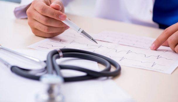 Young,Male,Doctor,Cardiologist,Working,In,The,Clinic