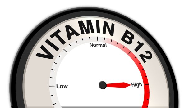Vitamin,B12,Text,Or,Word,Level,High,Displayed,On,A